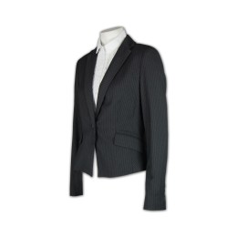 BWS020 office uniform custom hong kong online suits tailor made fit Korea fashion style supplier hk manufacturer supplier hong kong   women's pinstripe business suits BWS020 office uniform custom hong kong online suits tailor made fit Korea fashion style supplier hk manufacturer supplier hong kong   women's pinstripe business suits